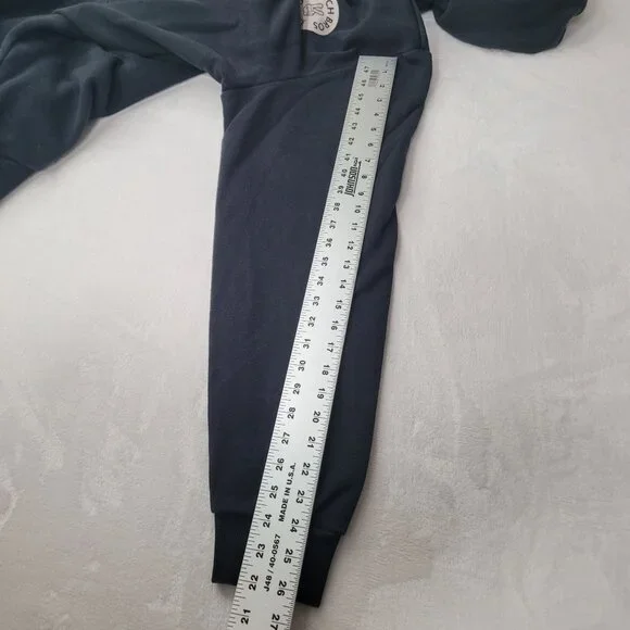 Dutch Bros Coffee "Peace Sign Logo" Men's Black Full-Zip Hoodie Size 2XL - Picture 10 of 12